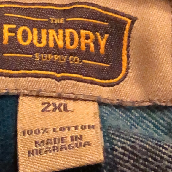 The  Foundry supply Company mens size 2XL long sleeve 100% cotton - Picture 6 of 6